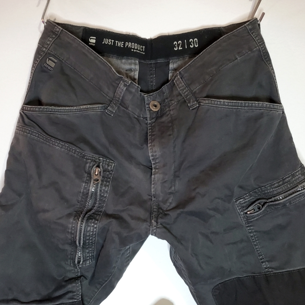 G-Star the powel 3D tapered mans pants size 32/30. Pre Owened